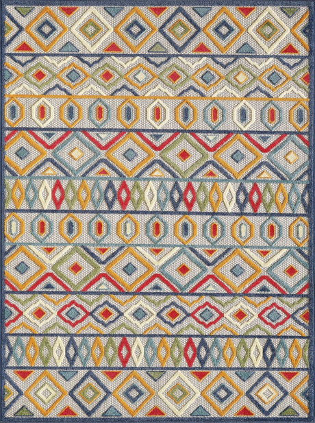 KAS Calla 6928 Aztec Ivory/Multi Rugs.