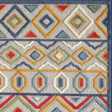 KAS Calla 6928 Aztec Ivory/Multi Rugs.