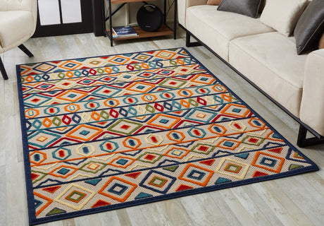 KAS Calla 6928 Aztec Ivory/Multi Rugs.