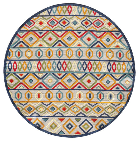 KAS Calla 6928 Aztec Ivory/Multi Rugs.