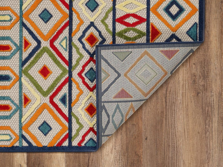 KAS Calla 6928 Aztec Ivory/Multi Rugs.