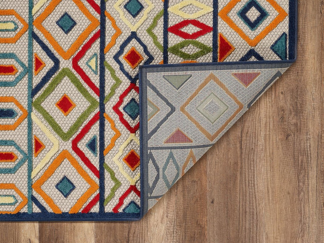KAS Calla 6928 Aztec Ivory/Multi Rugs.