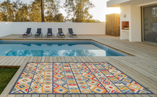 KAS Calla 6928 Aztec Ivory/Multi Rugs.