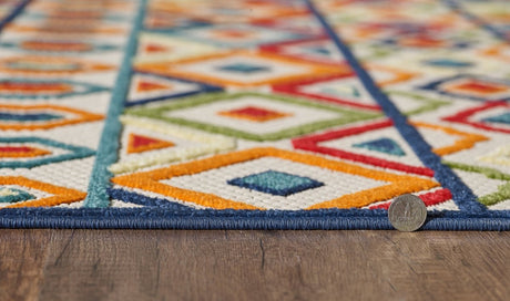 KAS Calla 6928 Aztec Ivory/Multi Rugs.