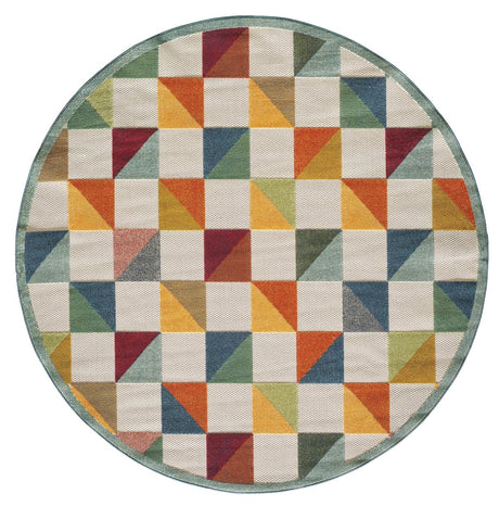 KAS Calla 6930 Scope Ivory/Multi Rugs.