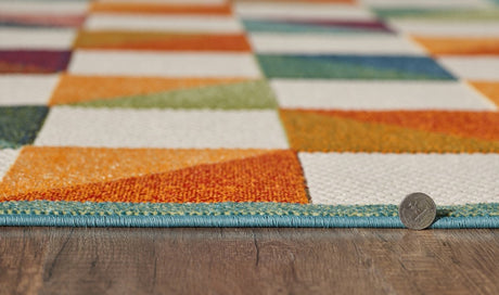 KAS Calla 6930 Scope Ivory/Multi Rugs.