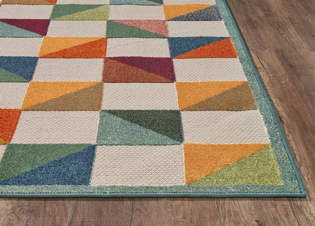 KAS Calla 6930 Scope Ivory/Multi Rugs.
