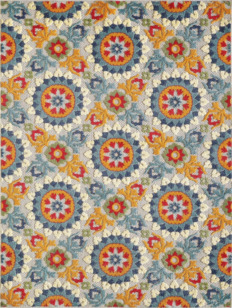 KAS Calla 6931 Manor Ivory/Multi Rugs.