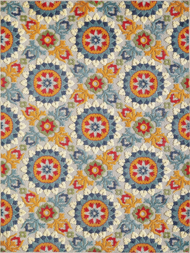 KAS Calla 6931 Manor Ivory/Multi Rugs.