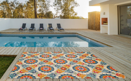 KAS Calla 6931 Manor Ivory/Multi Rugs.