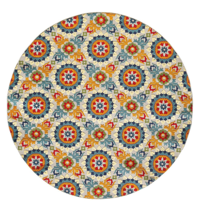 KAS Calla 6931 Manor Ivory/Multi Rugs.