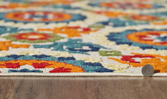 KAS Calla 6931 Manor Ivory/Multi Rugs.