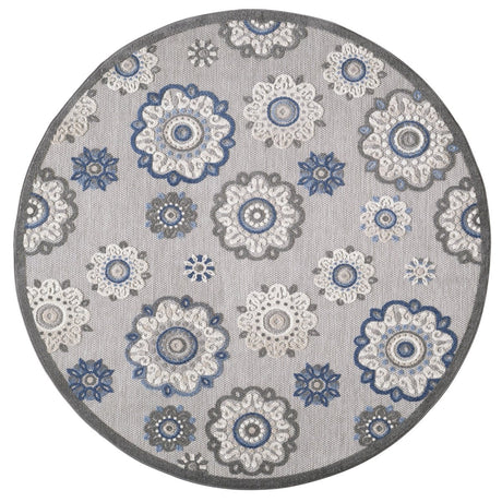 KAS Calla 6932 Suzani Grey Rug.