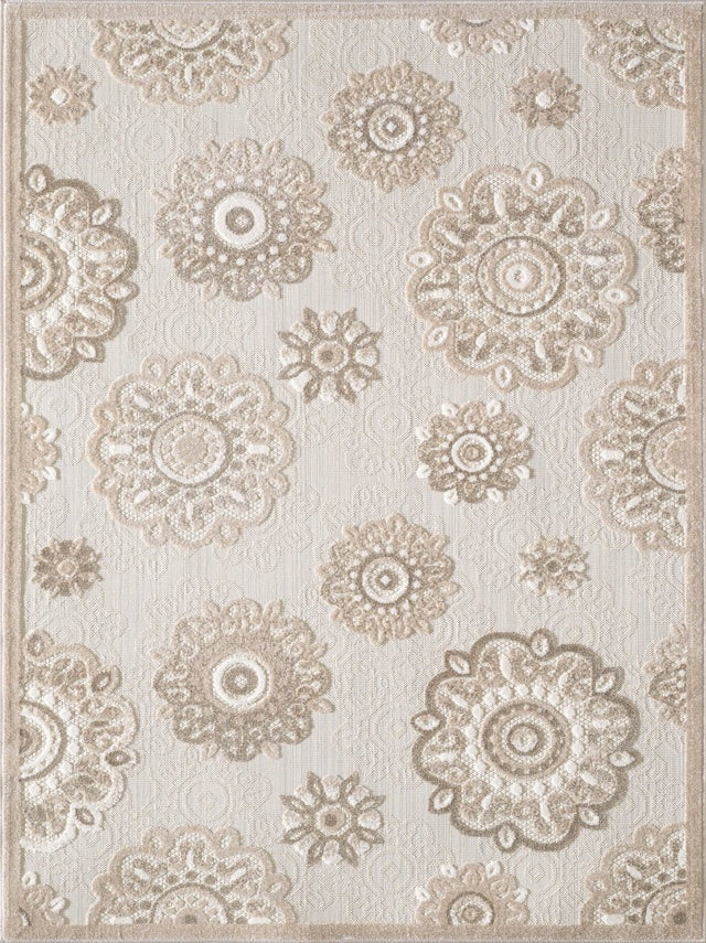 KAS Calla 6933 Suzani Taupe Rug.