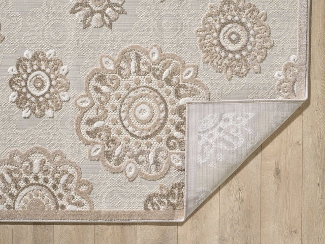 KAS Calla 6933 Suzani Taupe Rug.