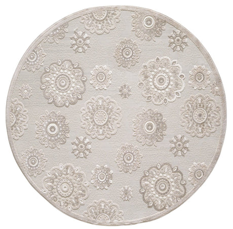 KAS Calla 6933 Suzani Taupe Rug.