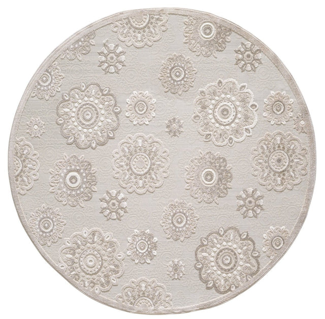 KAS Calla 6933 Suzani Taupe Rug.