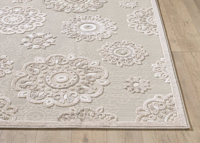 KAS Calla 6933 Suzani Taupe Rug.