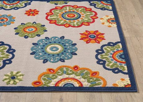 KAS Calla 6934 Suzani Ivory Rug.