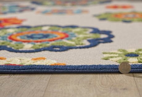 KAS Calla 6934 Suzani Ivory Rug.
