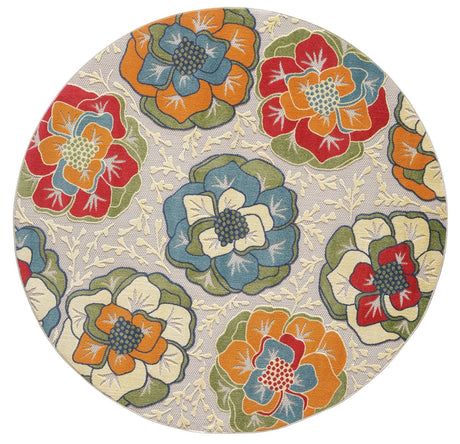 KAS Calla 6936 Flora Ivory Rug.