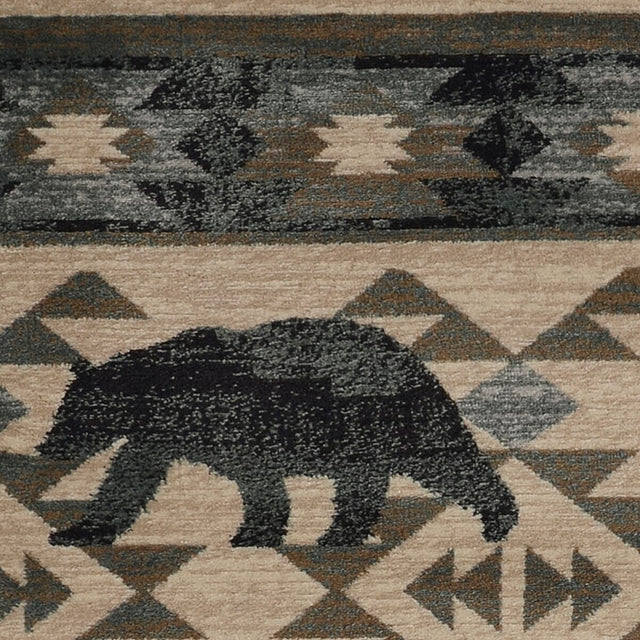 KAS Chester 5634 Montana Ivory / Blue Rugs - KAS - chs563433x53