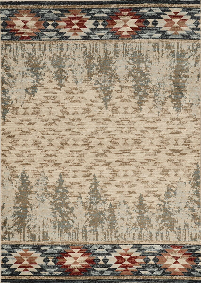 KAS Chester 5635 Pines Ivory Rugs.