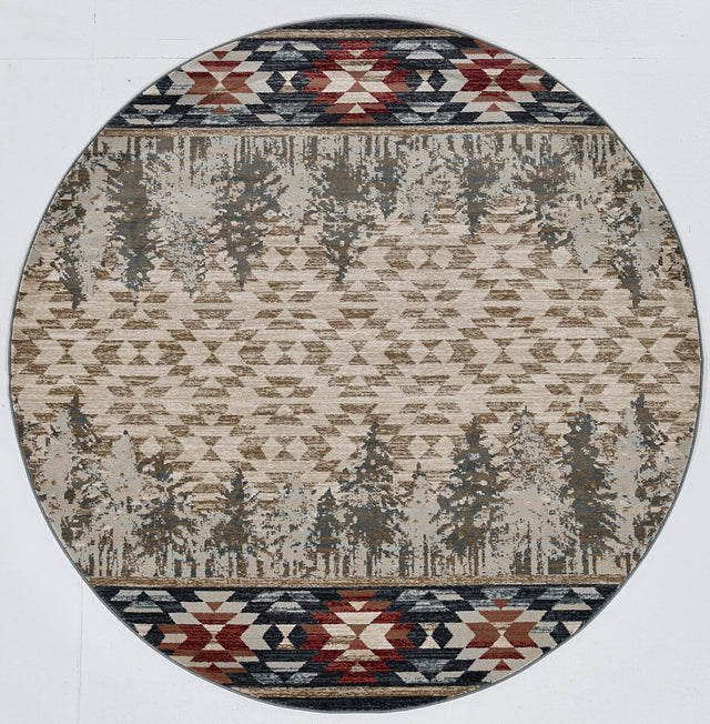 KAS Chester 5635 Pines Ivory Rugs.