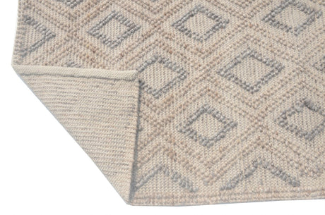 KAS Chloe 7722 Diamond Natural/Grey Rug.