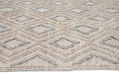 KAS Chloe 7722 Diamond Natural/Grey Rug.