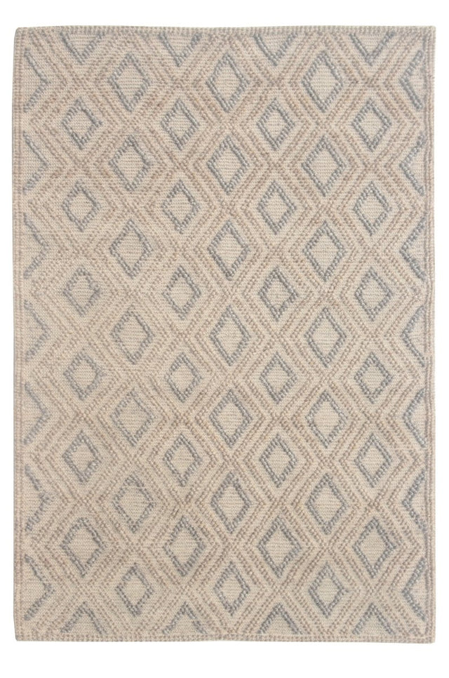 KAS Chloe 7722 Diamond Natural/Grey Rug.