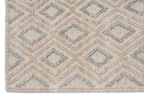 KAS Chloe 7722 Diamond Natural/Grey Rug.