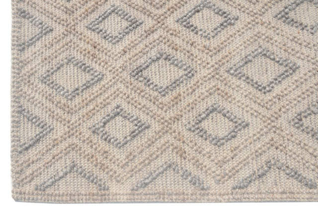 KAS Chloe 7722 Diamond Natural/Grey Rug.