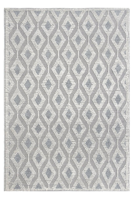 KAS Chloe 7723 Trellis Ivory/Grey Rug.