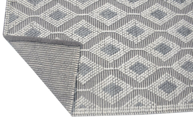 KAS Chloe 7723 Trellis Ivory/Grey Rug.