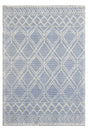 KAS Chloe 7724 Geo Blue/Ivory Rug.