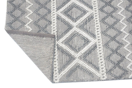KAS Chloe 7725 Boho Grey/Ivory Rug.