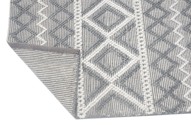 KAS Chloe 7725 Boho Grey/Ivory Rug.