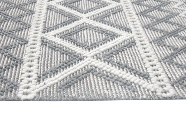 KAS Chloe 7725 Boho Grey/Ivory Rug.
