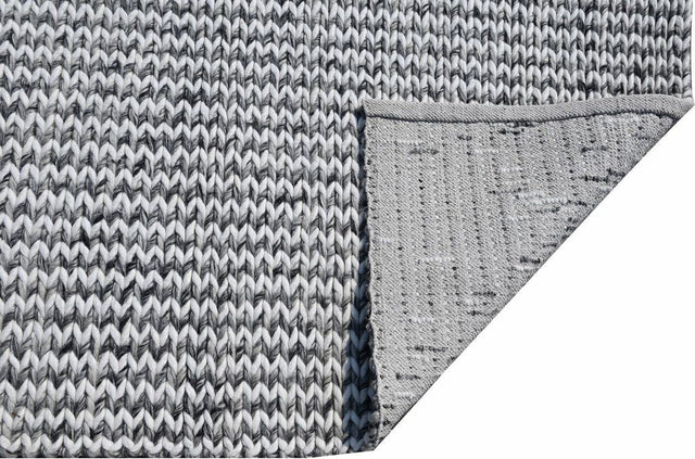 KAS Cortico 6165 Chevron Grey/Ivory Rug.