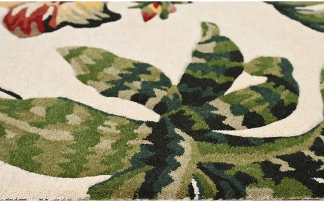 KAS Cove 3001 Tropical Island Ivory Rug.