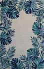 KAS Cove 3004 Tropics Ivory/Blue Rug.