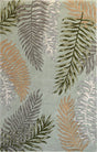 KAS Cove 3007 Ferns Seafoam Rug.