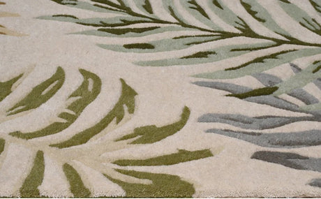 KAS Cove 3008 Ferns Ivory Rug.