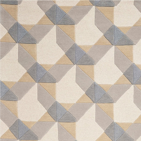 KAS Eternity 1060 Elements Ivory / Grey Rugs.