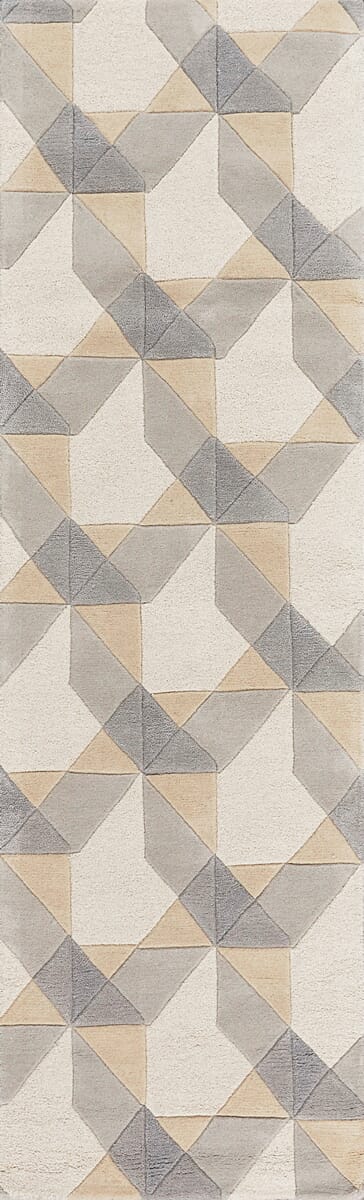 KAS Eternity 1060 Elements Ivory / Grey Rugs.