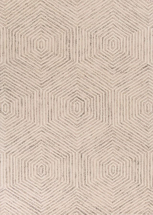 KAS Gramercy 1607 Honeycomb Ivory Rugs.