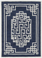 KAS Gramercy 1613 Maysville Navy Ivory Rugs.