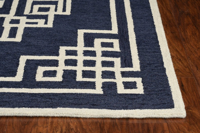 KAS Gramercy 1613 Maysville Navy Ivory Rugs.