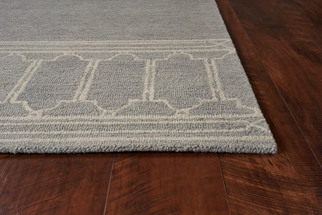 KAS Gramercy 1633 Cassa Grey Rugs.